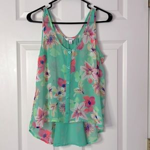 Candies Size Small Bright Flower Tank